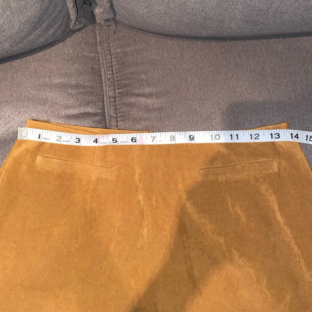 Vintage Express Faux Suede Skirt